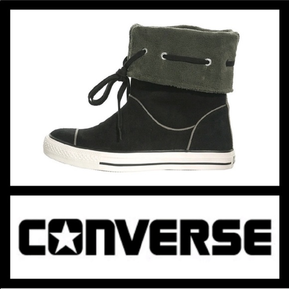 fleece converse shoes